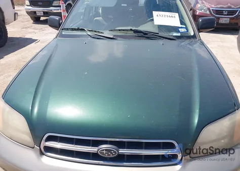 2000 Subaru Outback из США, поврежденный, VIN 4S3BH6652Y7634808